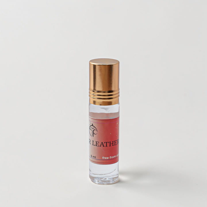 Moroccan Amber Leather Roll-On Perfume Oil 6ml 
