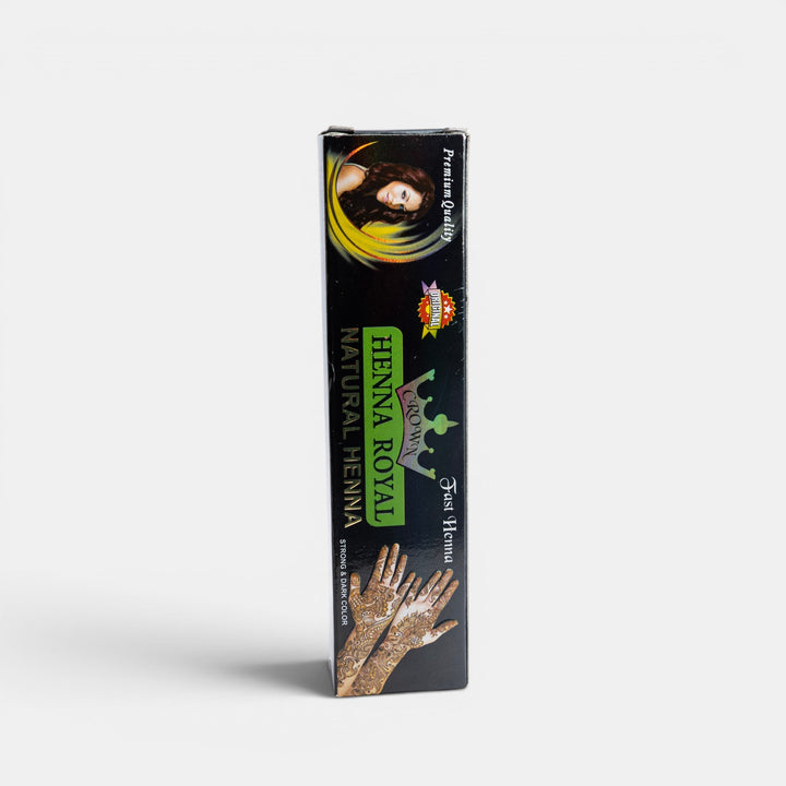 Moroccan Crown Henna Royal