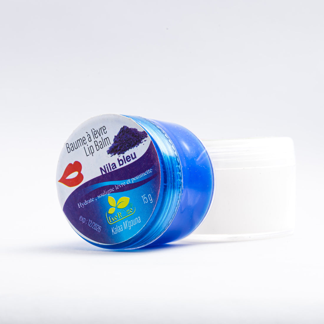 Moroccan Eve Rose Nila Bleu Lip Balm 15g - Rich Moisture Care