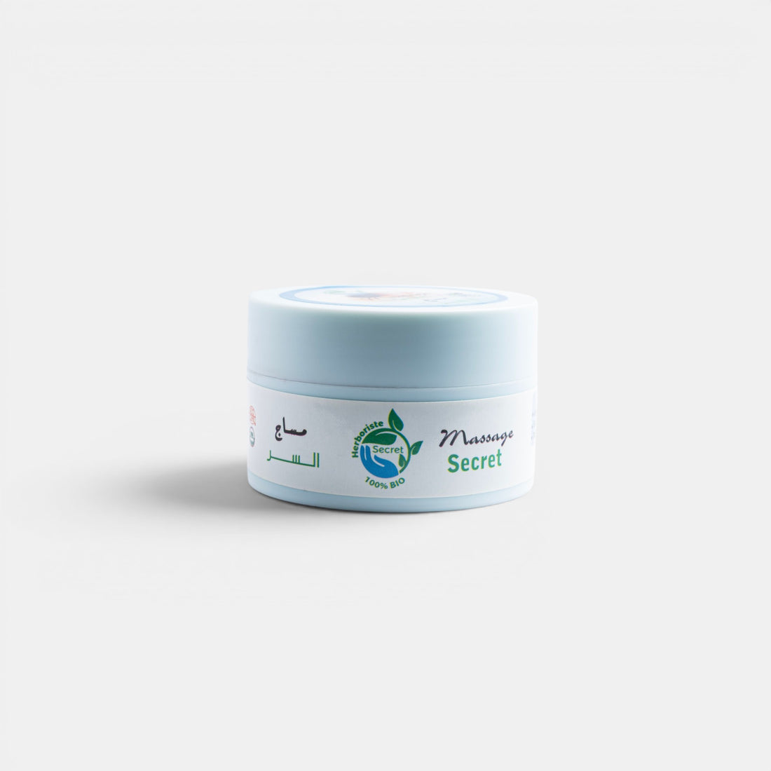 Moroccan Massage Secret 100% Bio Soothing Body Cream Jar