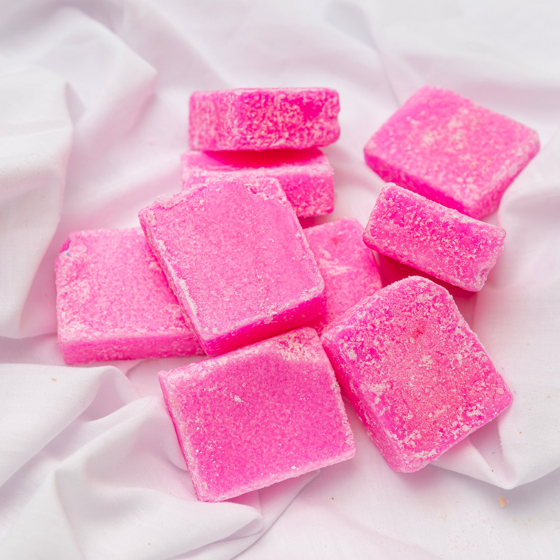 Moroccan Pink Rose Musk Cubes Solid Perfume Jamid 