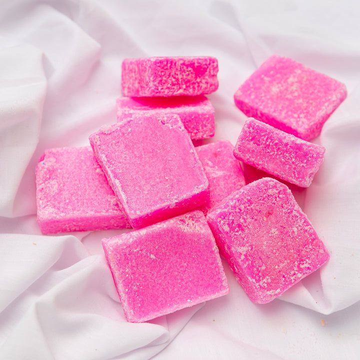 Moroccan Pink Rose Musk Cubes Solid Perfume Jamid 