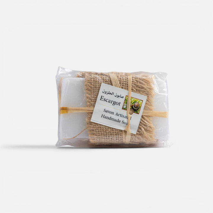 Moroccan Savon Artisanal Escargot - Snail Mucin Soap Bar