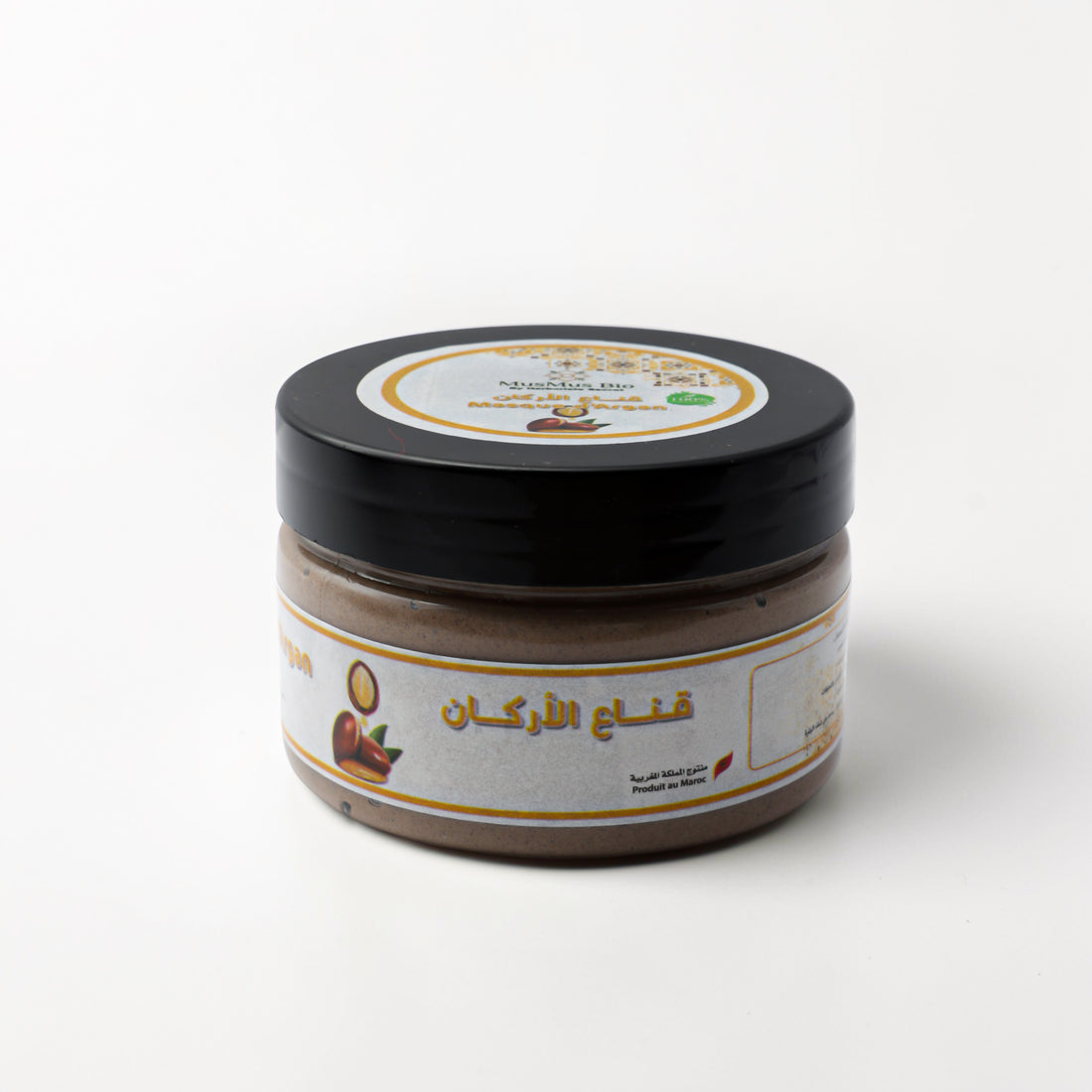 MusMus Bio Moroccan Argan Face & Body Scrub – Natural