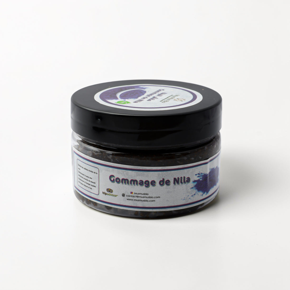 MusMus Bio Nila Exfoliating Scrub – Natural Moroccan