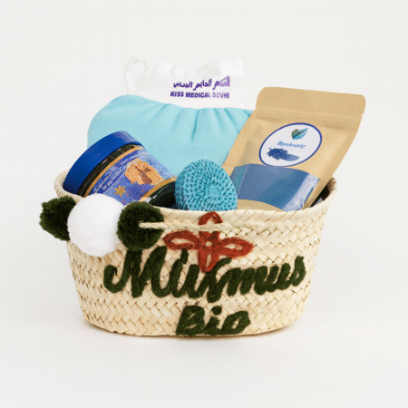 Moroccan Nila Body Care Set – Nila Powder, Traditional Soap & Exfoliating Tools